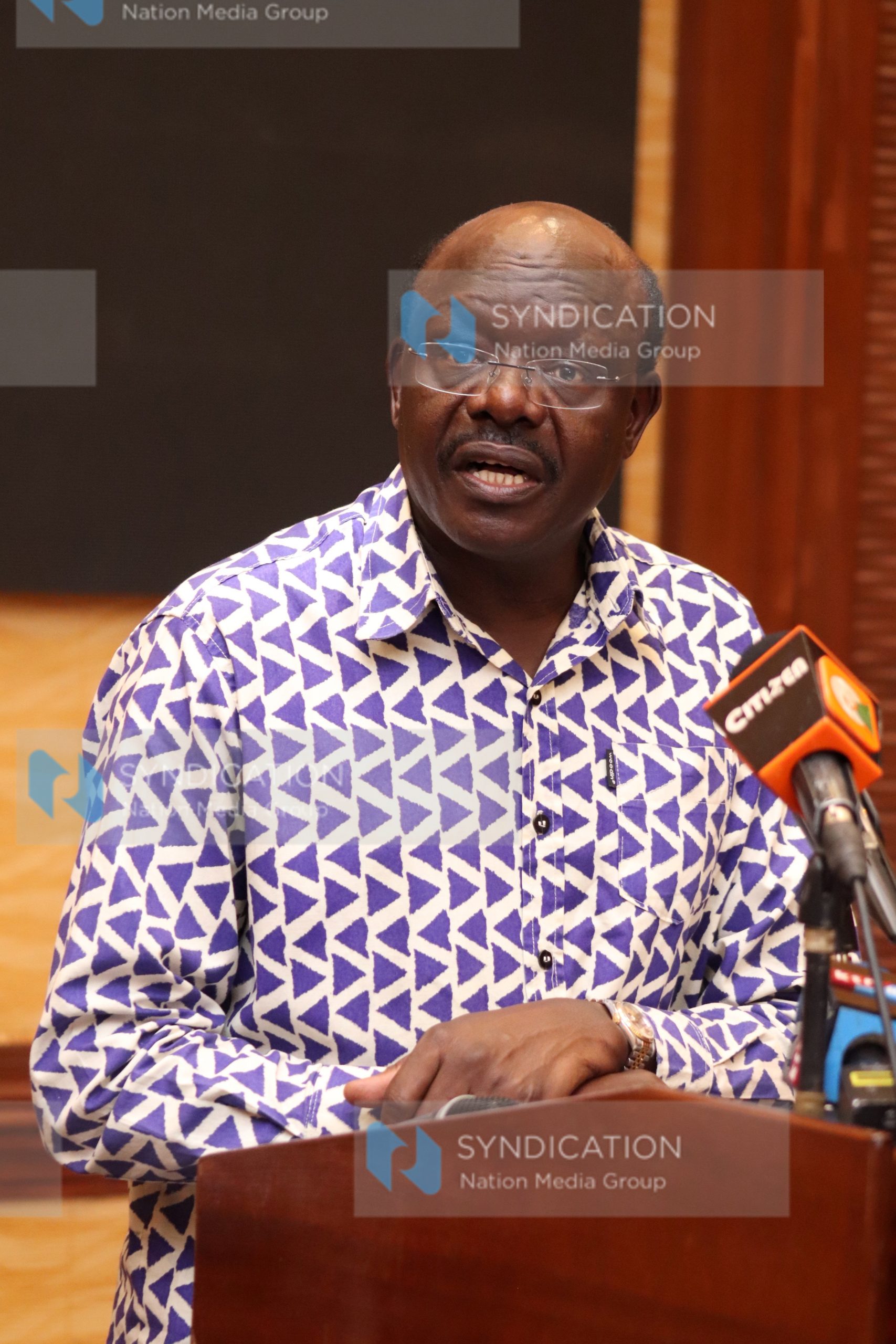 Dr Mukhisa Kituyi who is eyeing a presidential seat in 2022