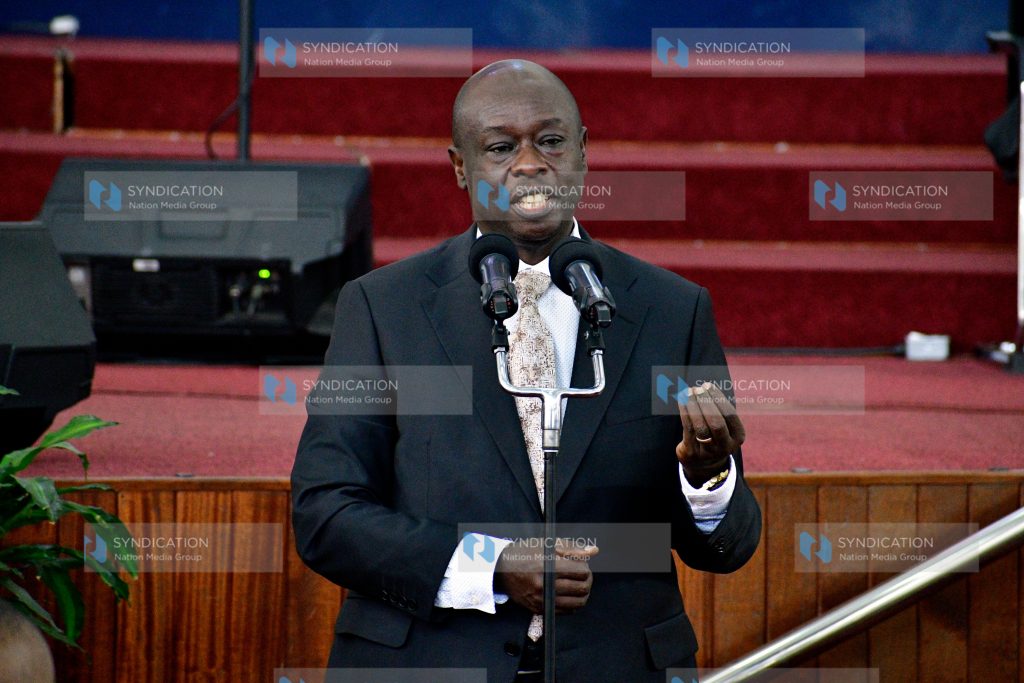 Memorial service of the late former Democratic Party of Kenya (DP) founder the late Joseph Munyao