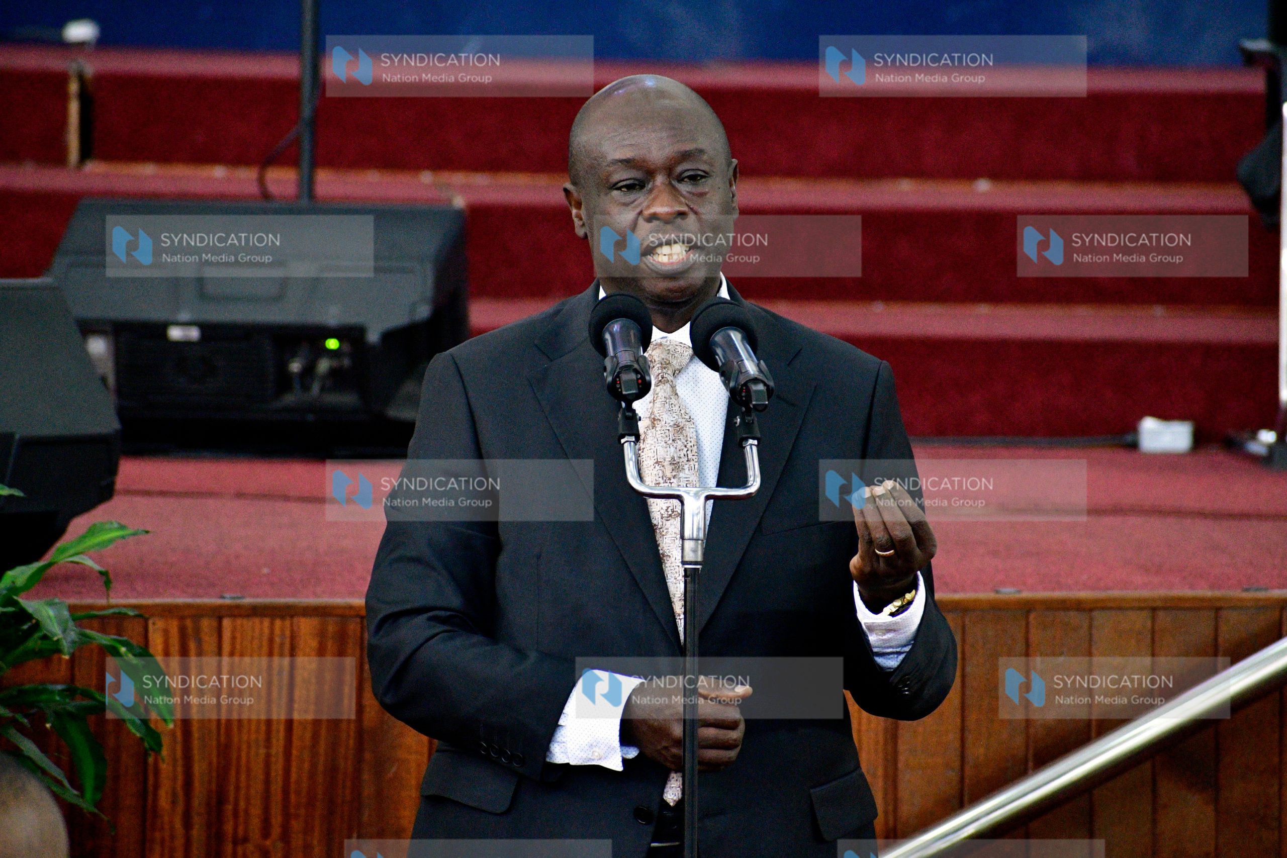 Memorial service of the late former Democratic Party of Kenya (DP) founder the late Joseph Munyao