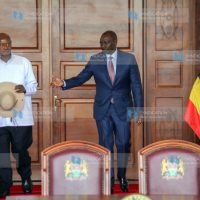 President William Ruto and his Ugandan counterpart, Yoweri Kaguta Museveni
