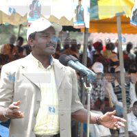 Vice-President Kalonzo Musyoka addresses a rally