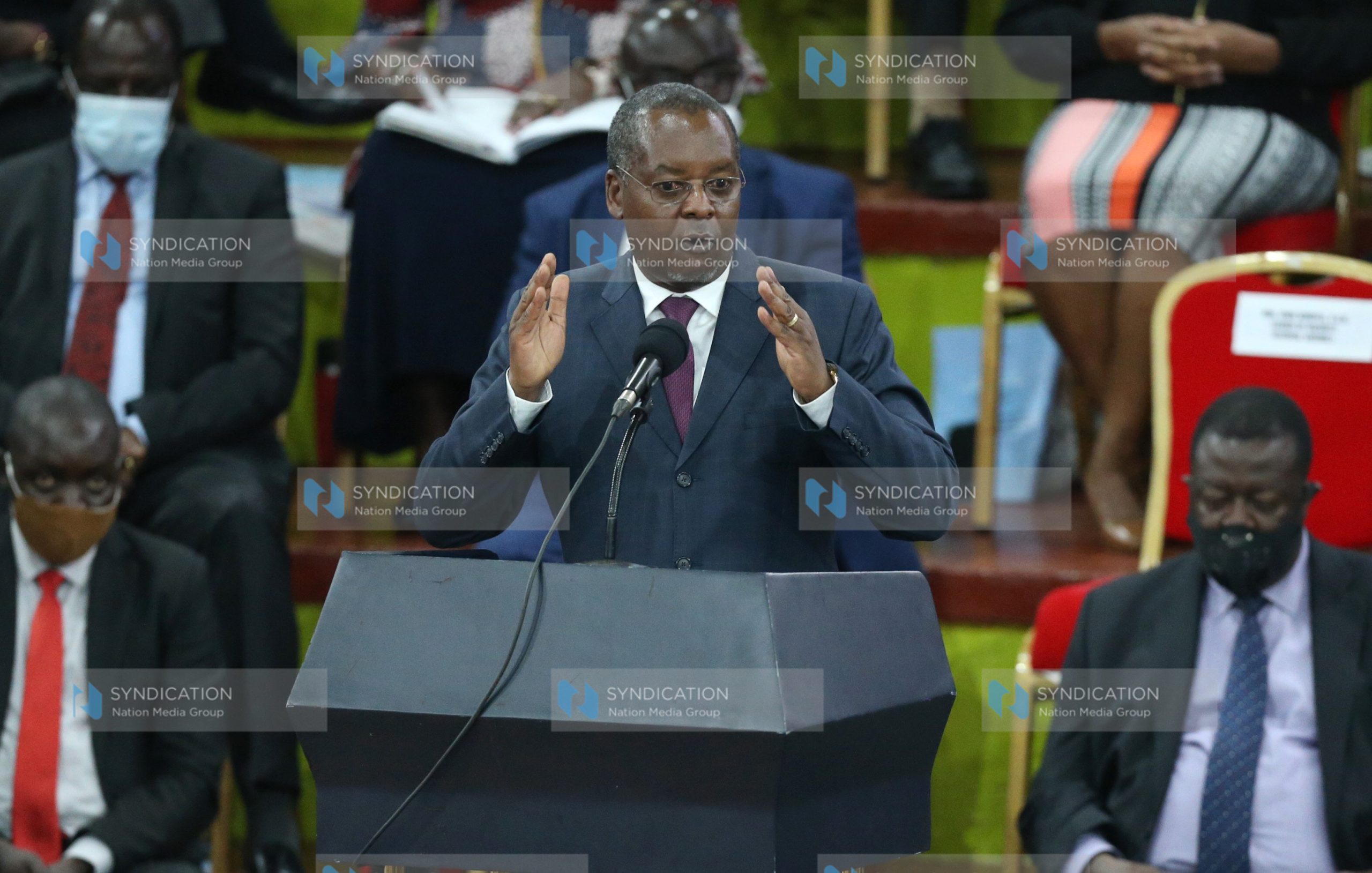 Amos Kimunya Leader of Majority in National assembly