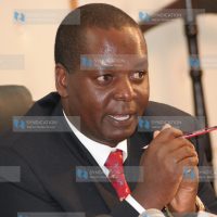 Trade minister Amos Kimunya