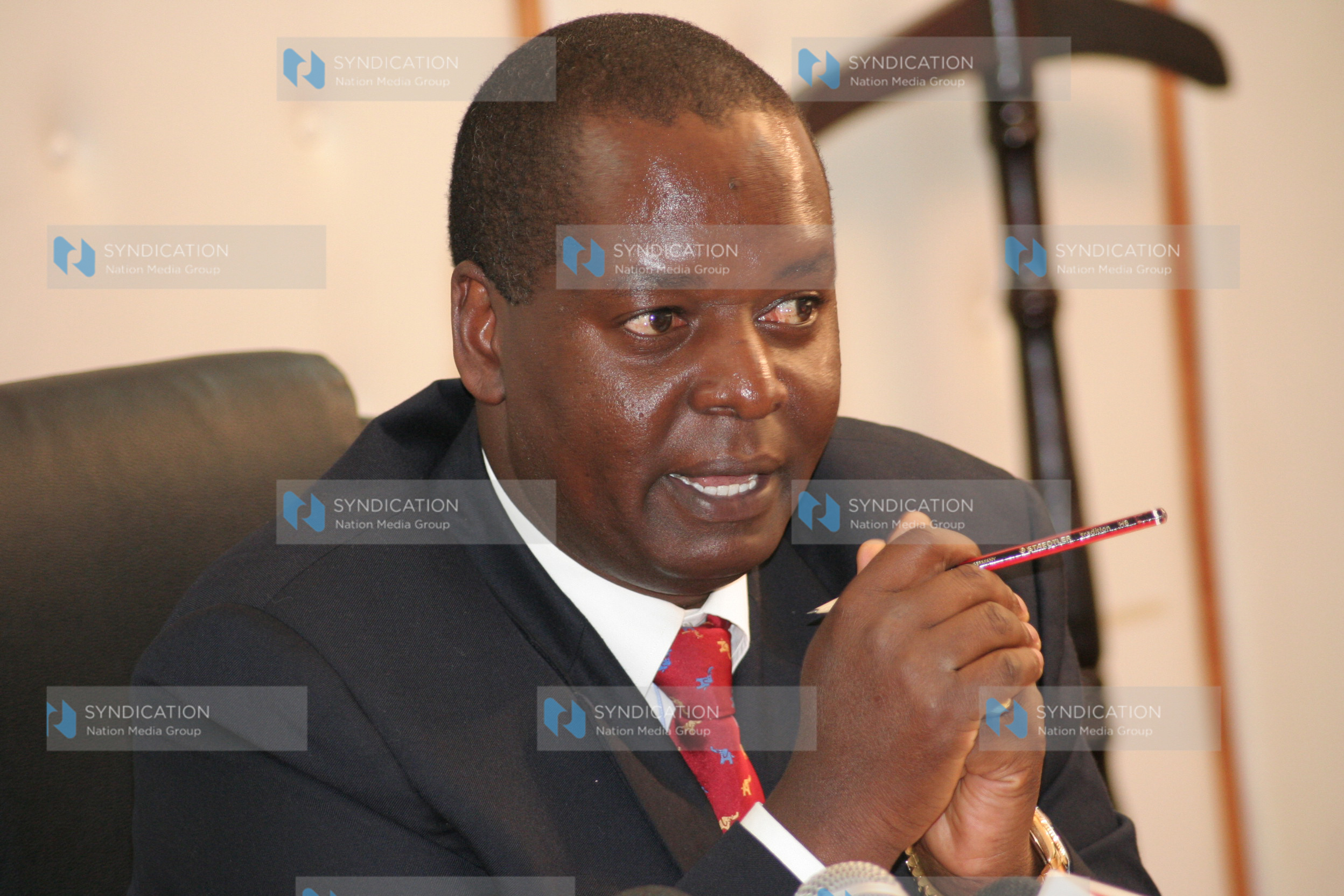 Trade minister Amos Kimunya