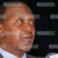 Deputy prime minister and minister for finance Uhuru Kenyatta