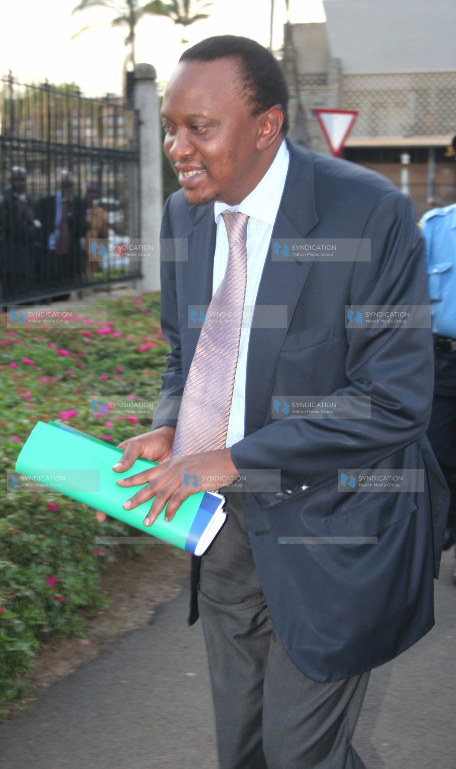 Minister for Finance Uhuru Kenyatta