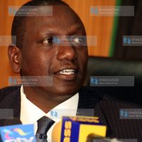 Agriculture Minister William Ruto
