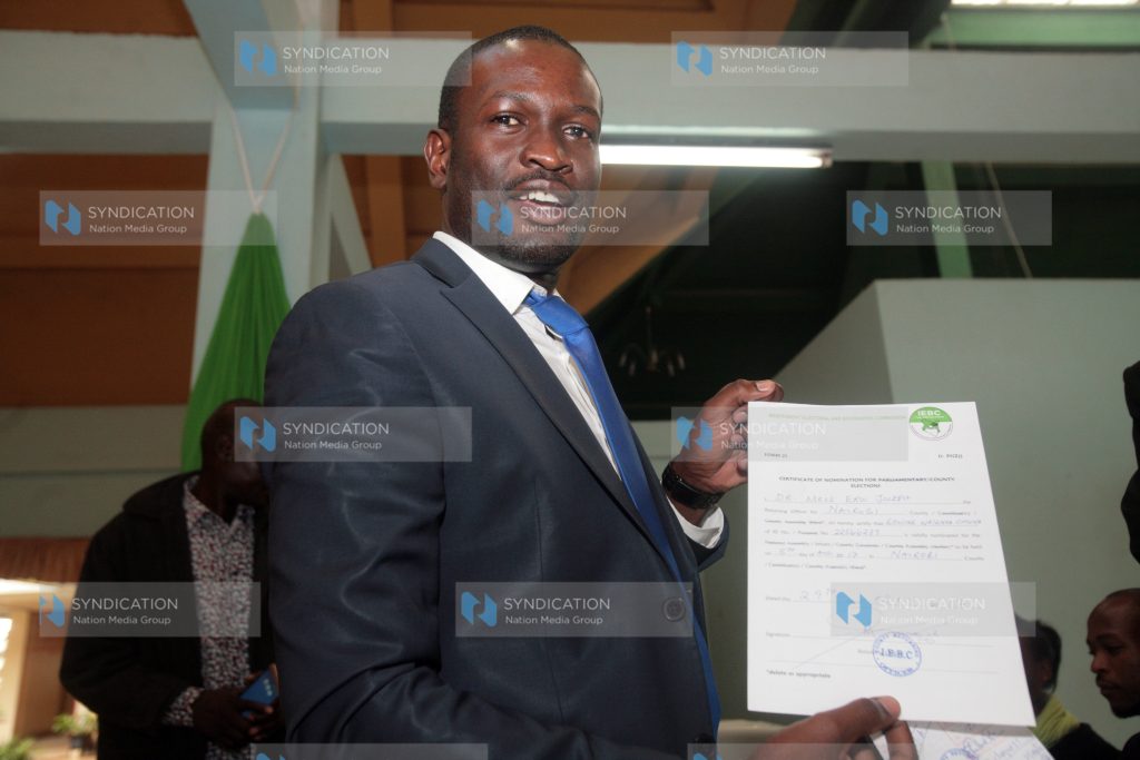 Nairobi Senatorial Aspirant on ODM ticket Edwin Sifuna