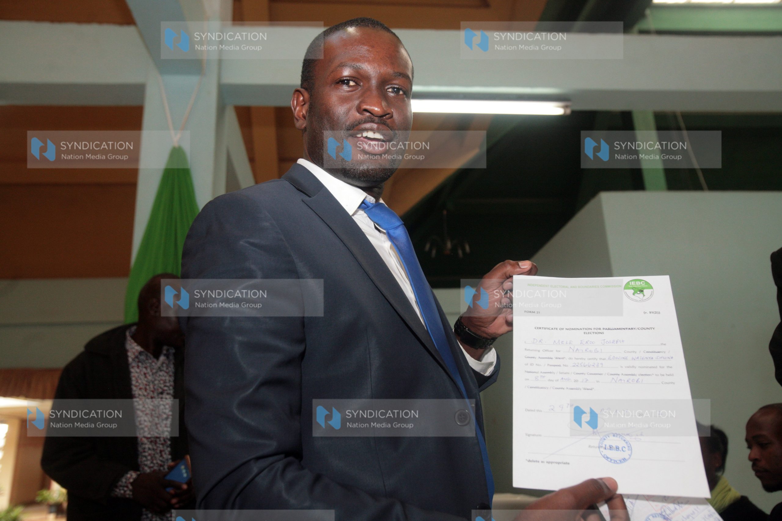 Nairobi Senatorial Aspirant on ODM ticket Edwin Sifuna