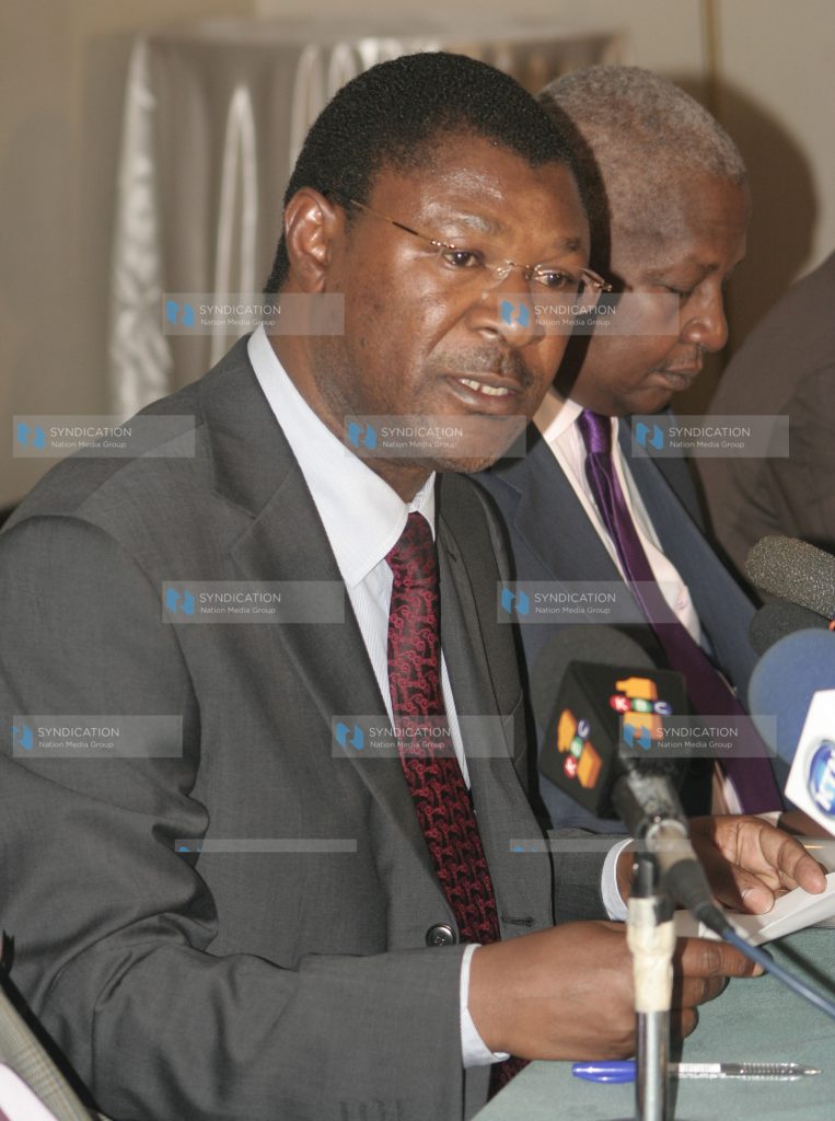 Minister for Foreign Affairs Moses Wetangula