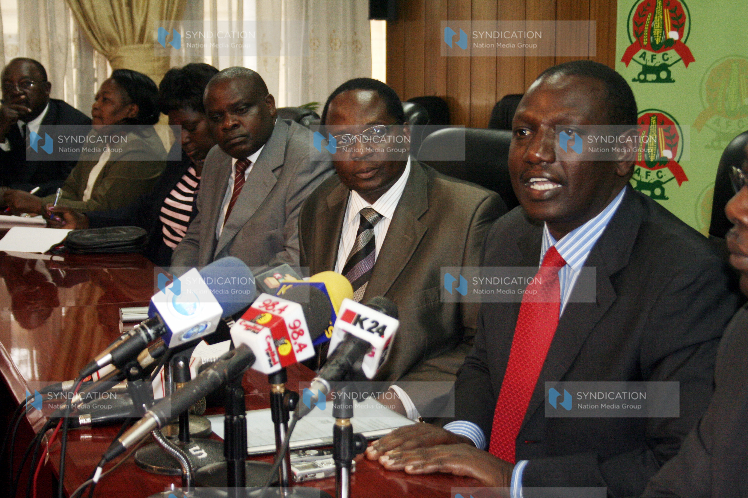 Minister for Agriculture William Ruto