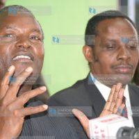 Members of Kenyans Against Impunity Njeru Kathangu and Wanyiri Kihoro