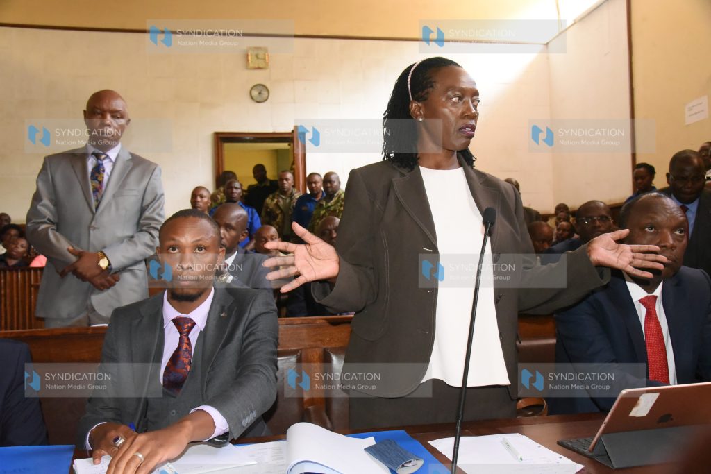 Martha Karua, one of Maina Njenga’s lawyers