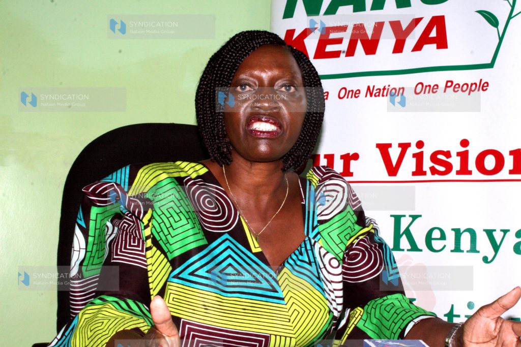 Narc Kenya party leader Martha Karua
