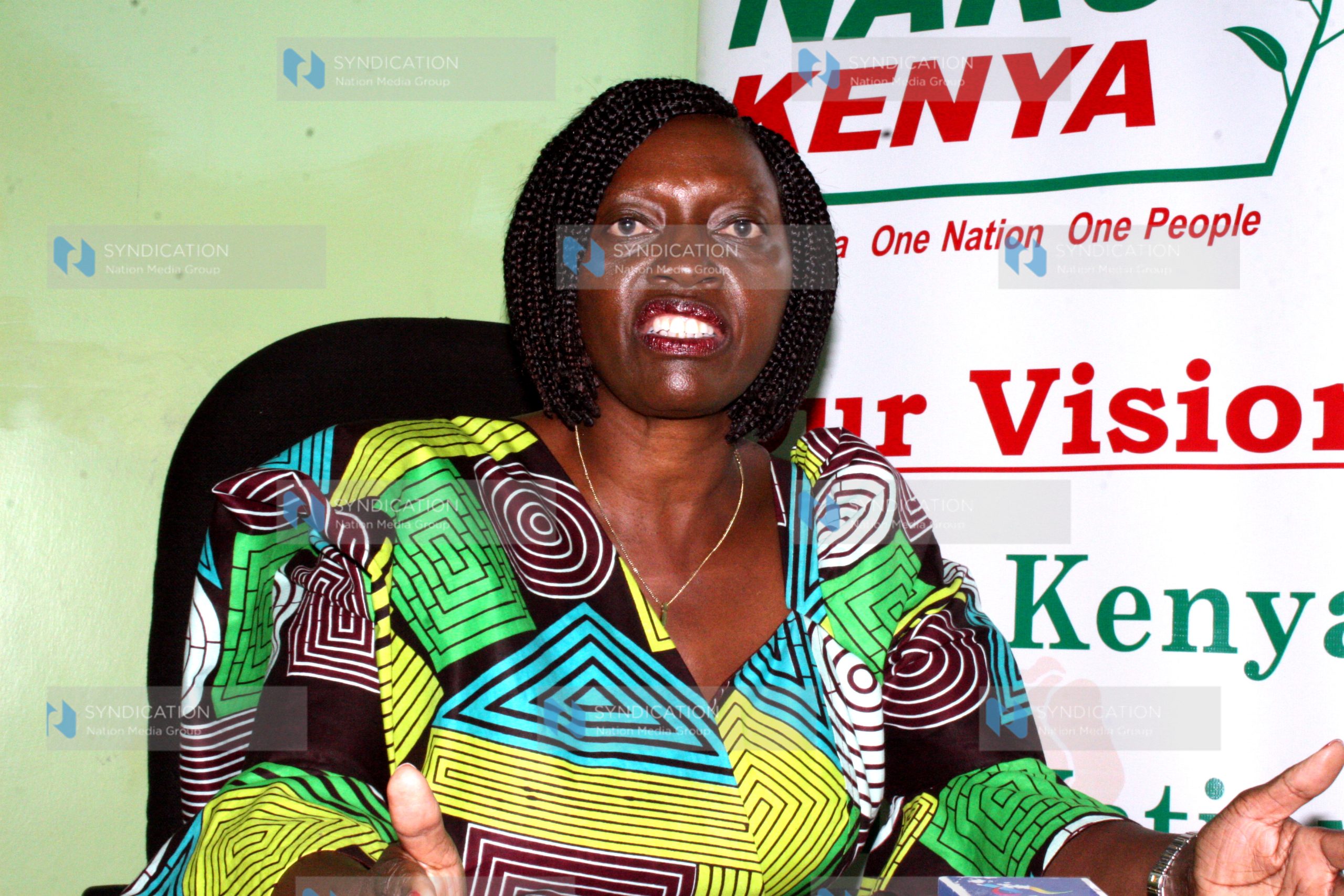 Narc Kenya party leader Martha Karua