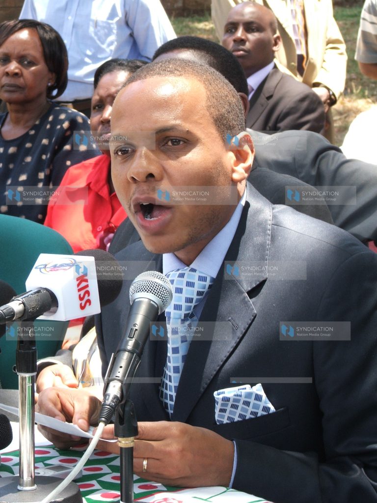 Medical services Assistant minister Danson Mungatana