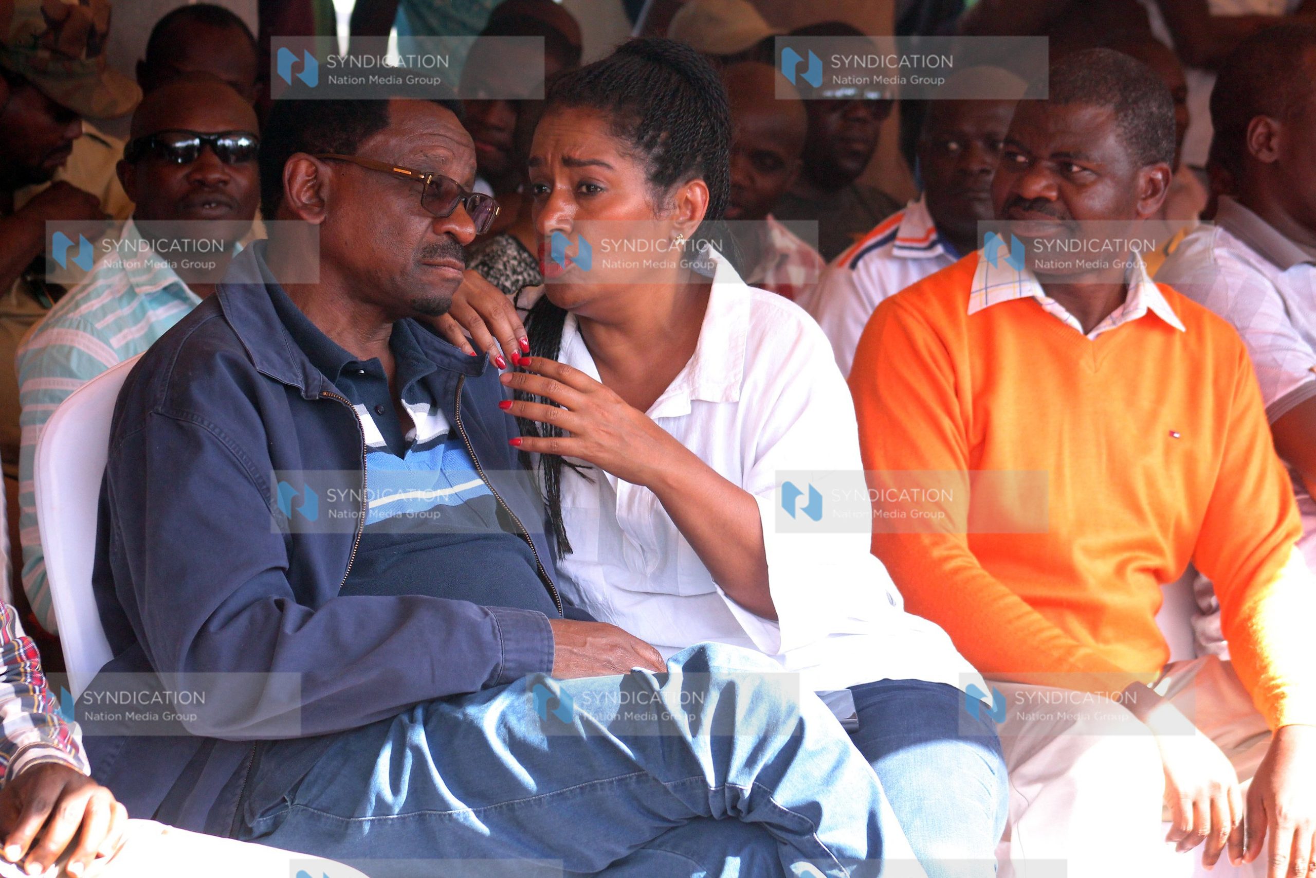 Senator James Orengo and Nairobi Woman Rep Esther Passaris
