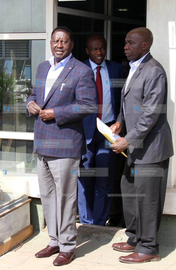 NASA principal Raila Odinga