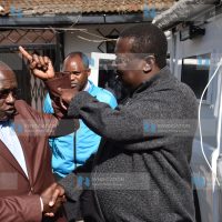 NASA co-principal Musalia Mudavadi with Boni Khalwale