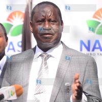 Nasa leaders Kalonzo Musyoka and Raila Odinga