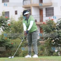 Martha Karua during the Nation Classic Golf