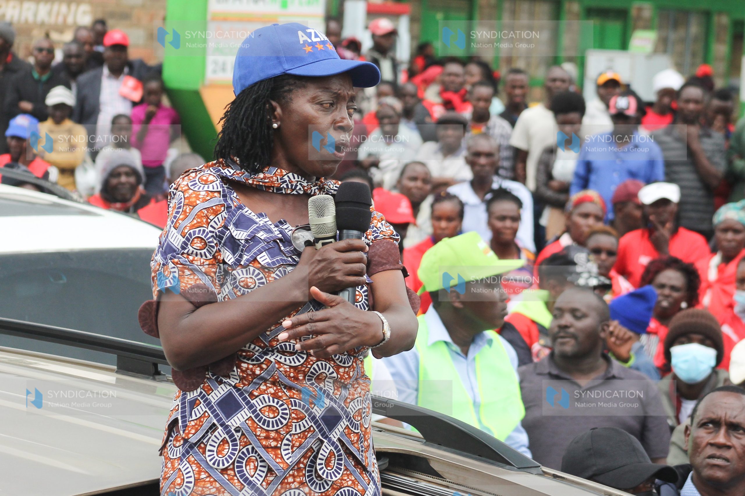 Azimio la Umoja presidential running mate Martha Karua