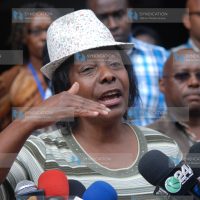 Lands cabinet secretary Charity Ngilu