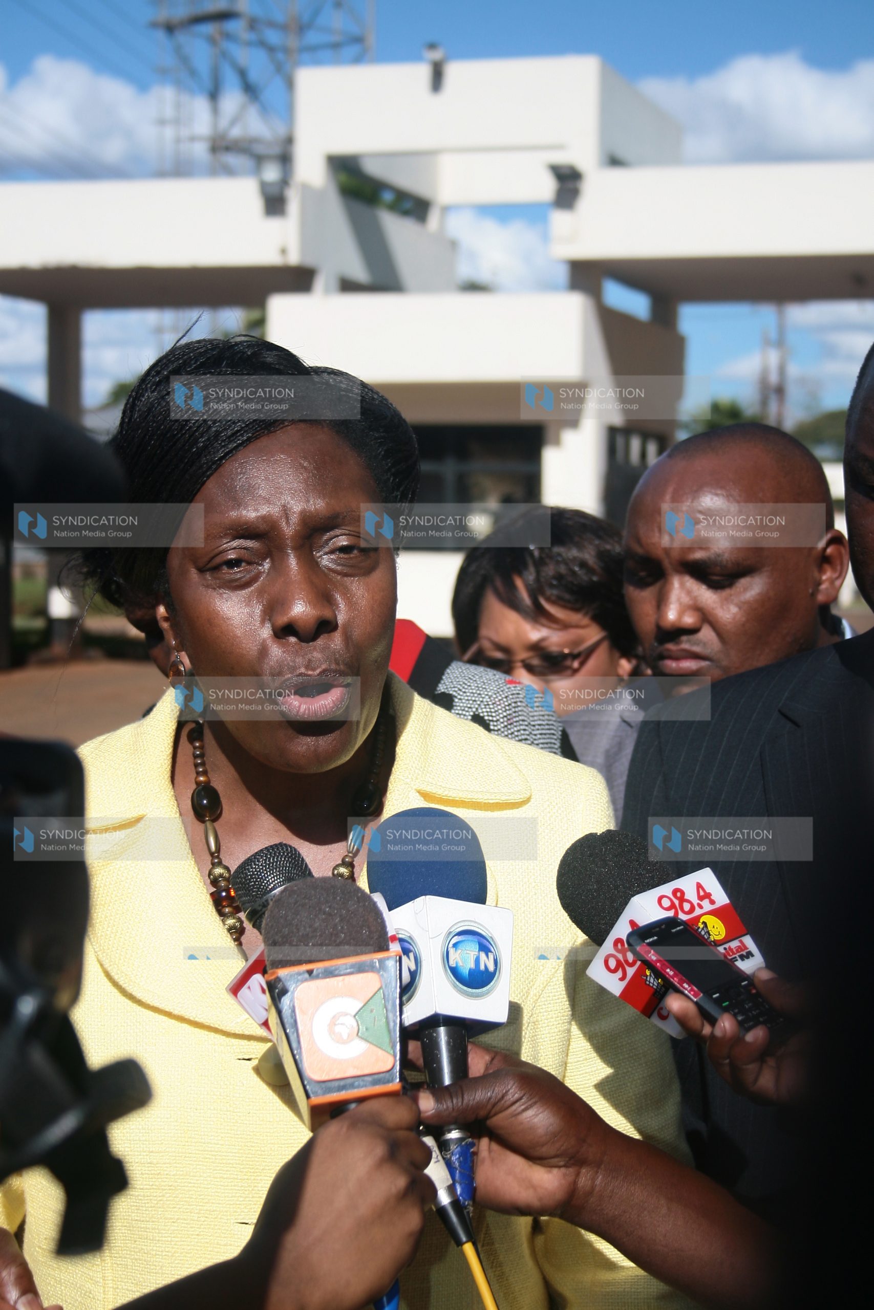 Charity K. Ngilu, Kenya Minister of Water and Irrigation
