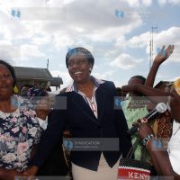 Lands and Housing Cabinet Secretary Charity Ngilu