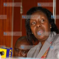 Lands cabinet Secretary Charity Ngilu