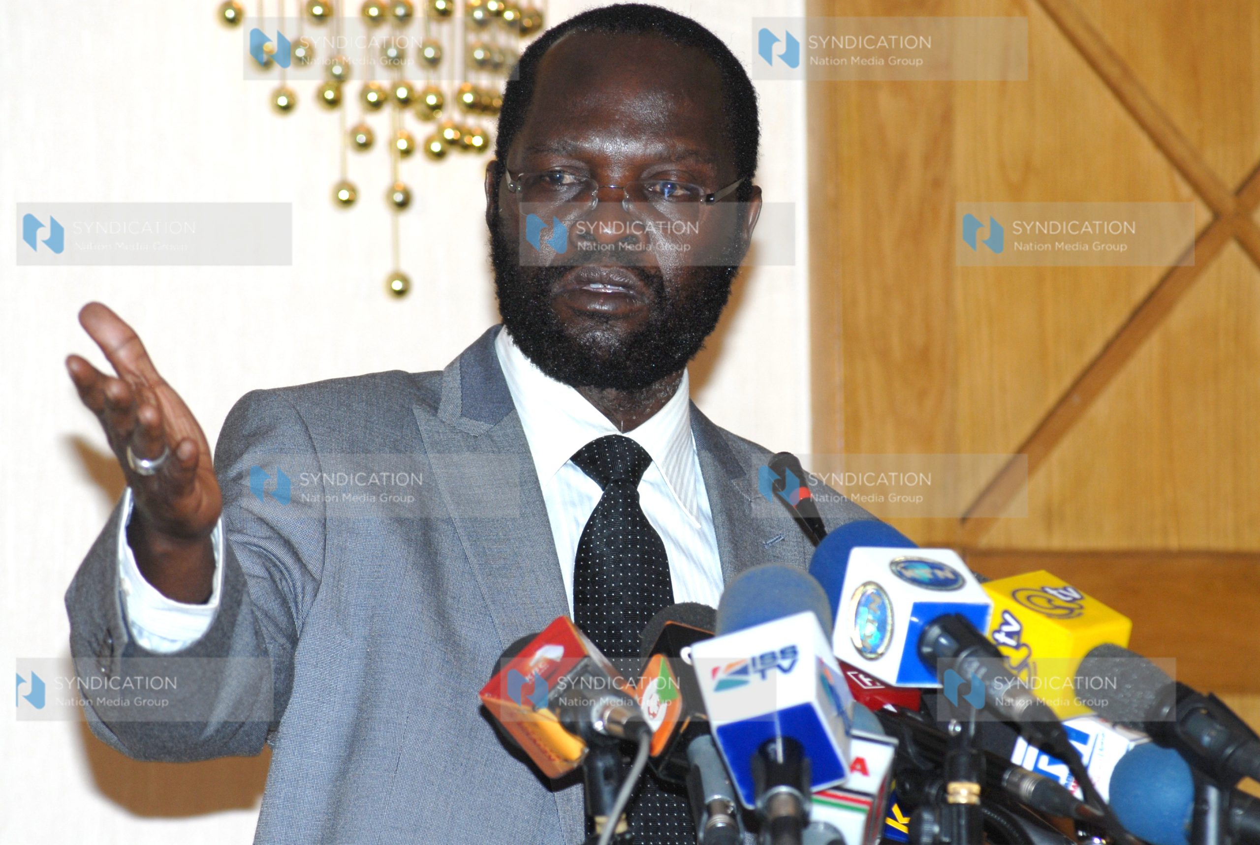 Minister for Medical Services Prof. Anyang Nyong’o