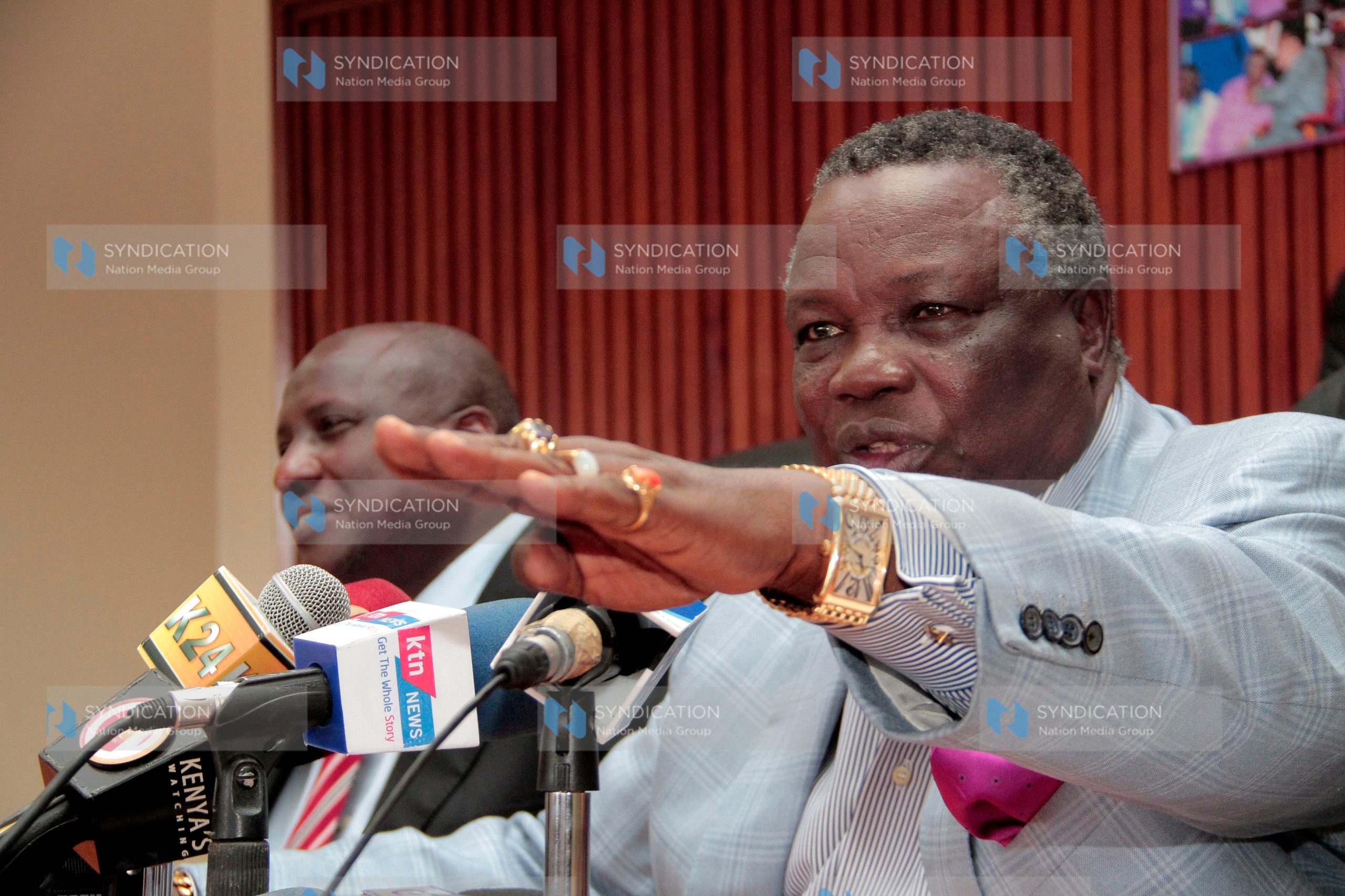 COTU secretary general Francis Atwoli