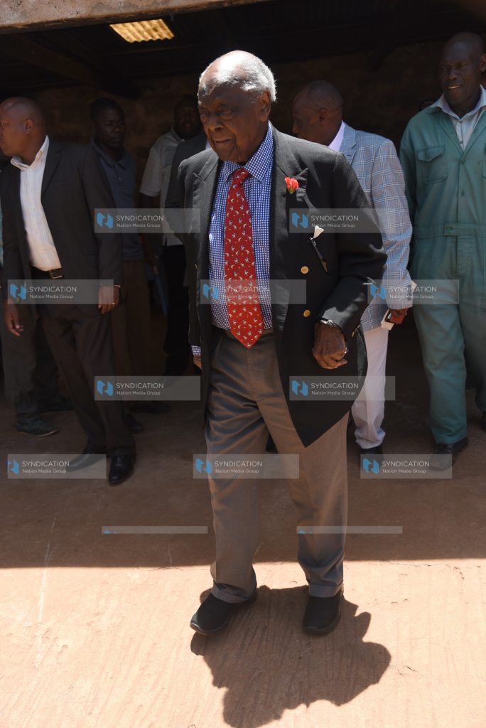 Former Attorney General Charles Njonjo