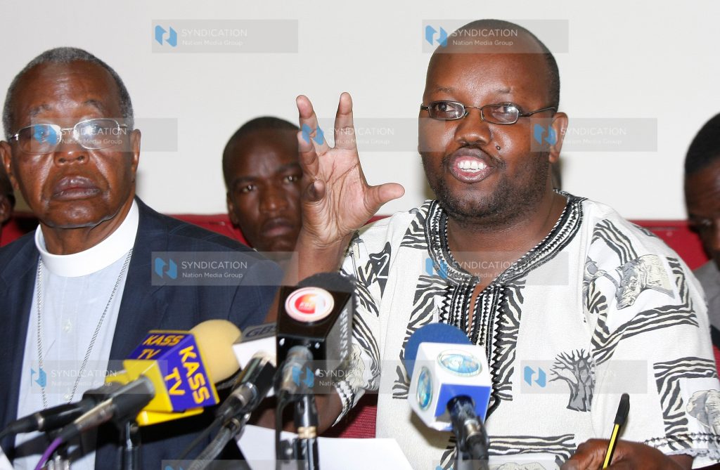 Mr. Moris Odhiambo of the National Civil Rights Society Congress