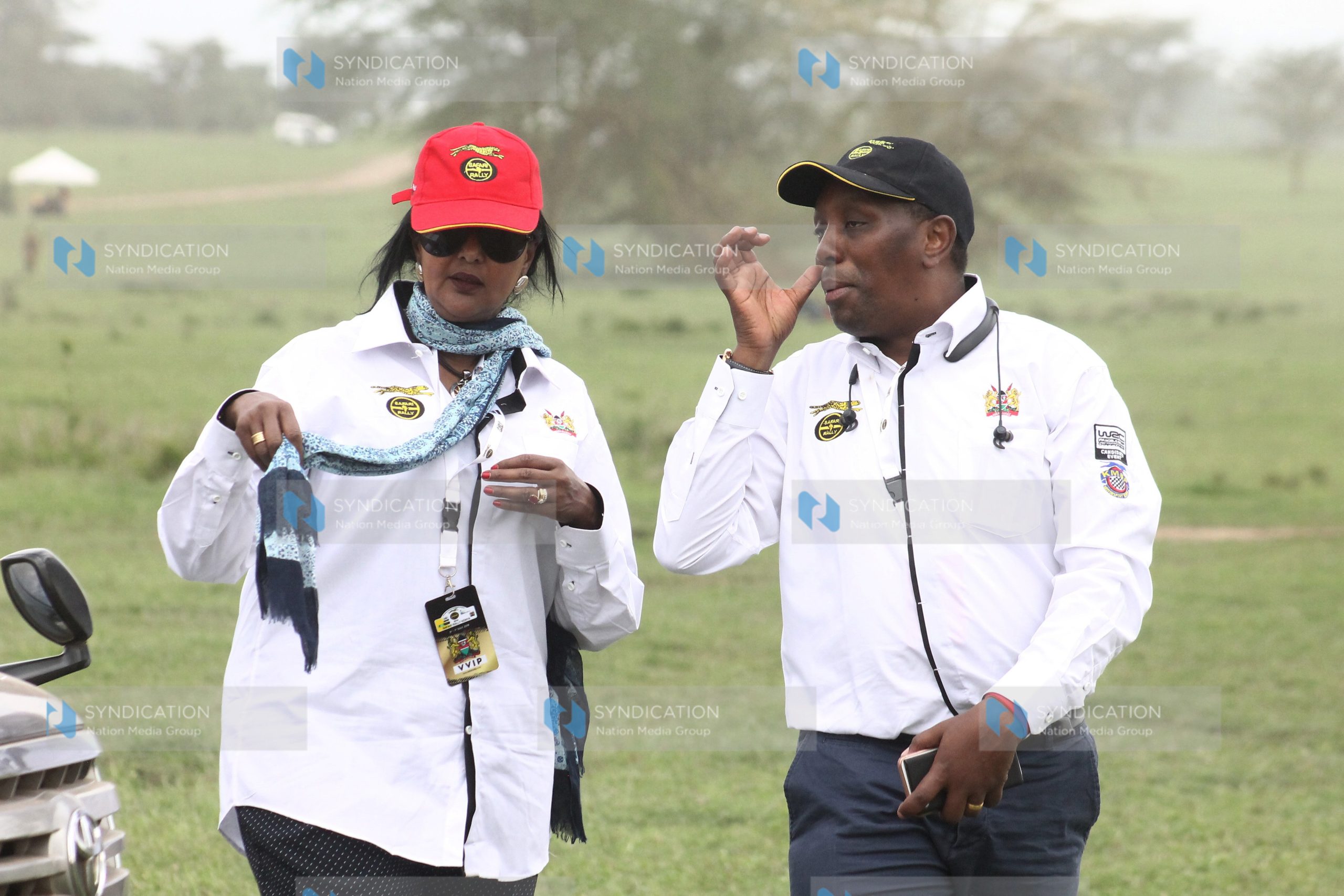 Sports CS Amina Mohammed and PS Kirimi Kaberia