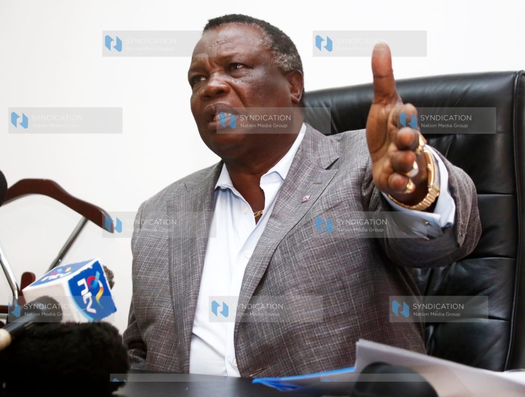 COTU Secretary General Francis Atwoli