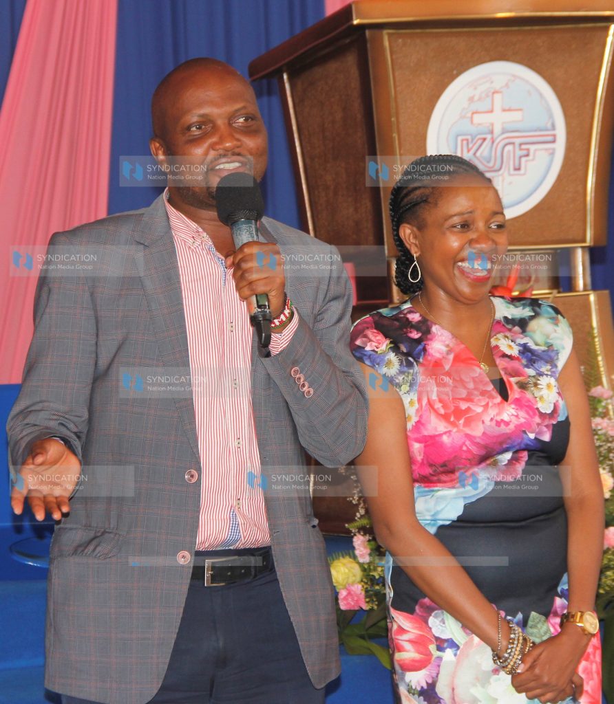 Gatundu South Member of Parliament Moses Kuria and Nakuru County Senator Susan Kihika