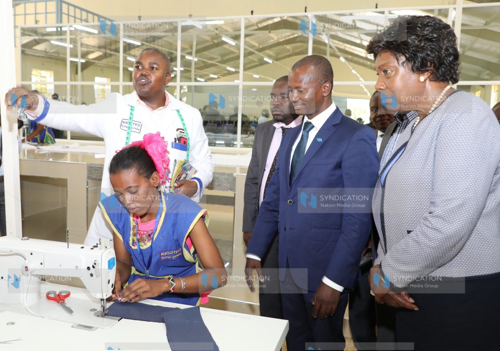 Nation Newspapers Managing Director Francis Munywoki and Head of Editorial Content at NMG John Kamau
