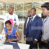 Nation Newspapers Managing Director Francis Munywoki and Head of Editorial Content at NMG John Kamau