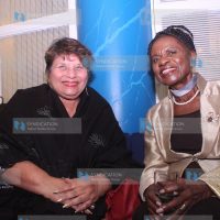 University of Nairobi Chancellor Vijoo Rattansi and Professor Julia Ojiambo