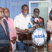 Media briefing in Nairobi