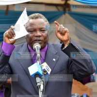COTU Secretary General Francis Atwoli addresses Faithfuls