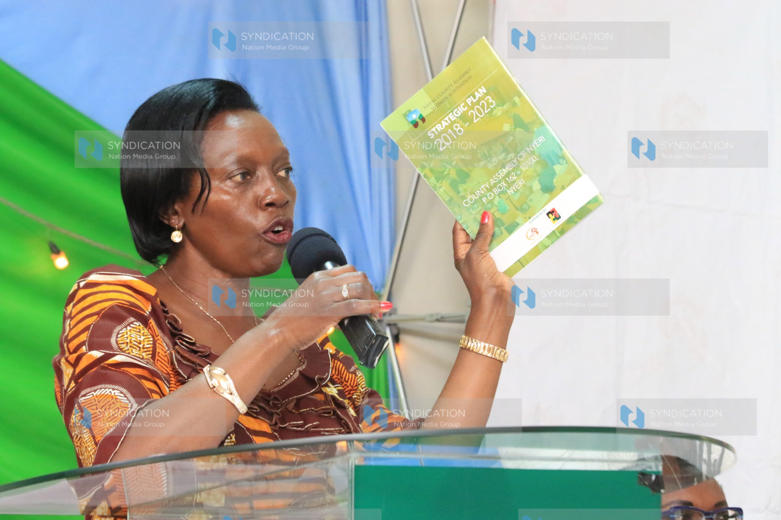 Launch of Nyeri County assembly women association five-year strategic plan