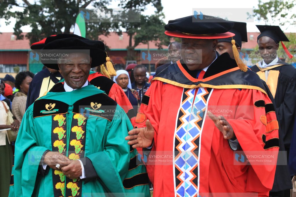 Sixth graduation ceremony of Dedan Kimathi University in Nyeri
