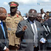President Mwai Kibaki addresses wananchi