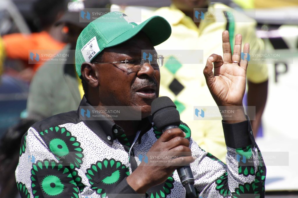 Kenya Kwanza campaign rally in Mukurweini Town, Nyeri County