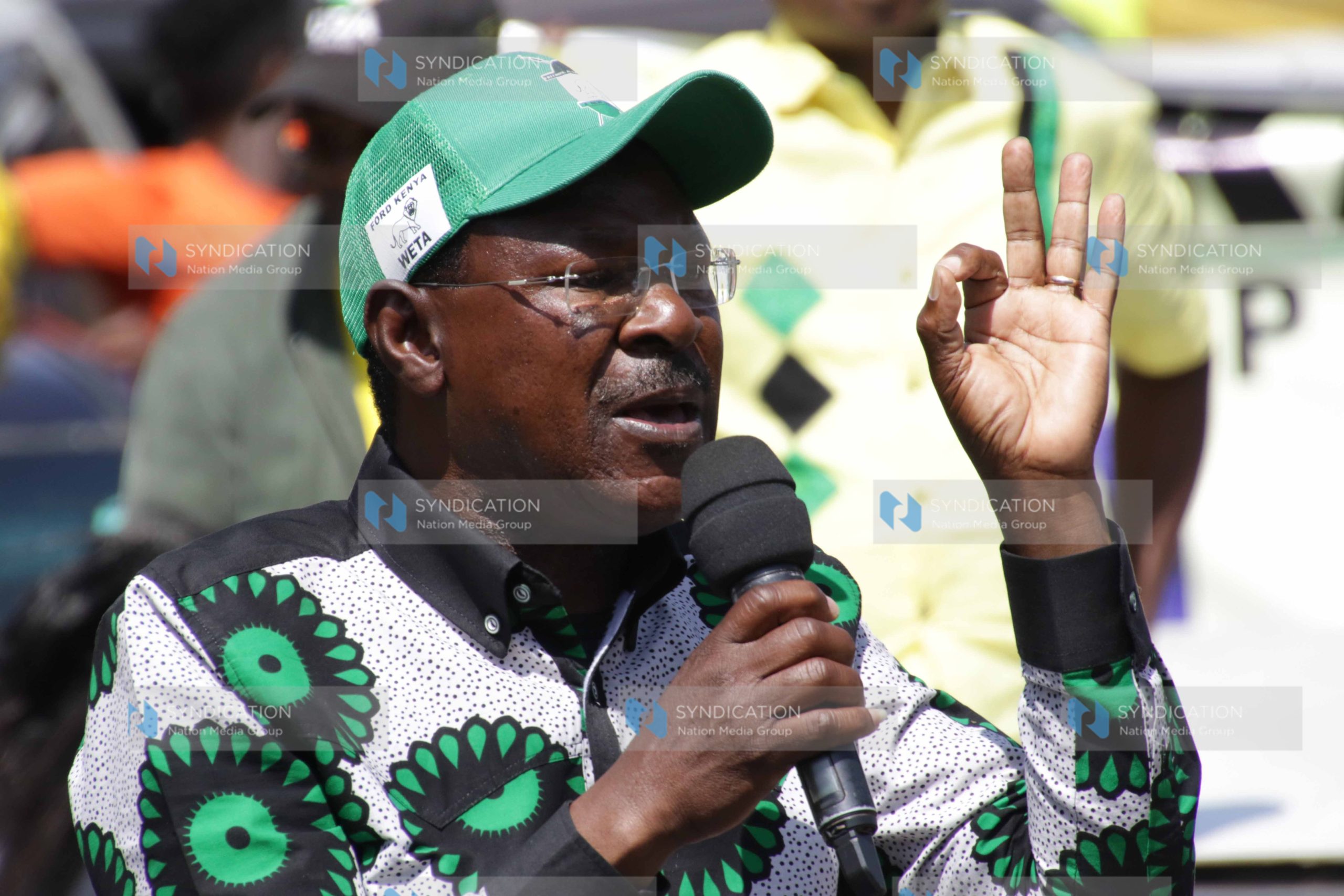 Kenya Kwanza campaign rally in Mukurweini Town, Nyeri County