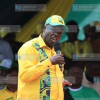 Kenya Kwanza coalition rally at Asian Quarters matatu stage in Nyeri town