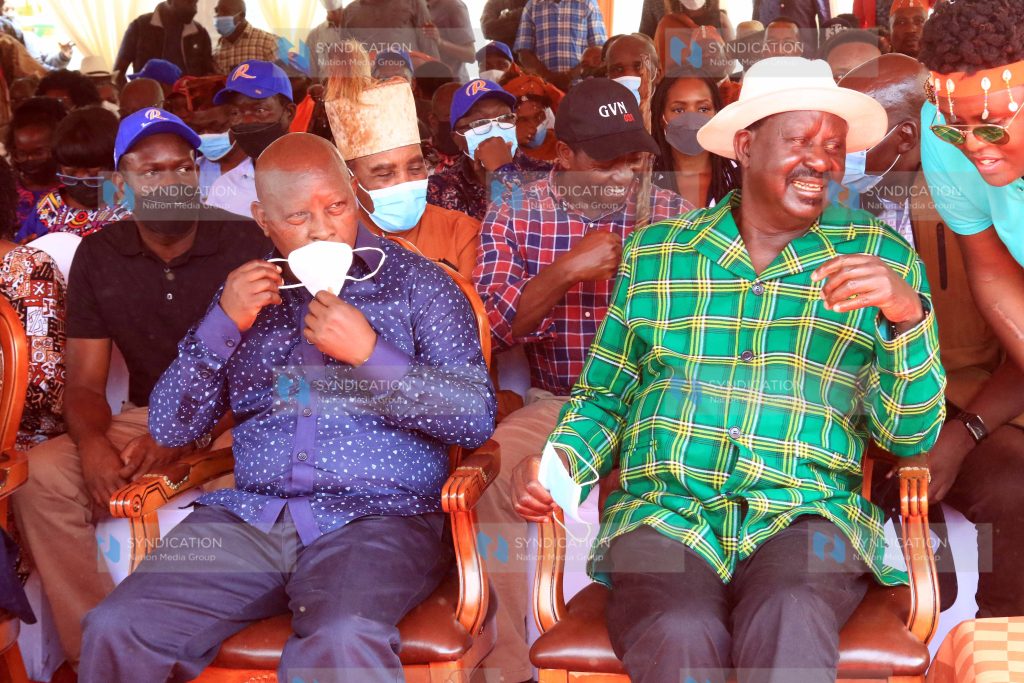 Meeting at Kabiruini Showground in Nyeri Town