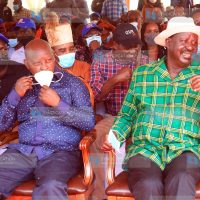 Meeting at Kabiruini Showground in Nyeri Town